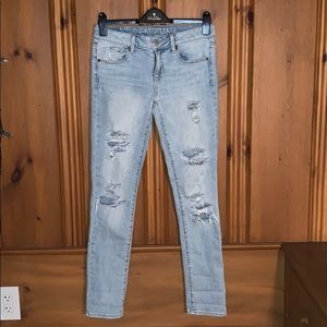American Eagle Ripped Skinny Jeans